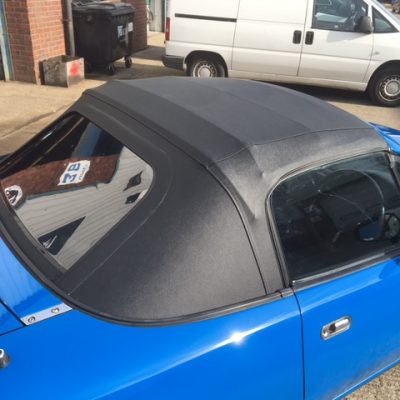 Vinyl roof with plastic zip out rear window - Mk1/2/2.5