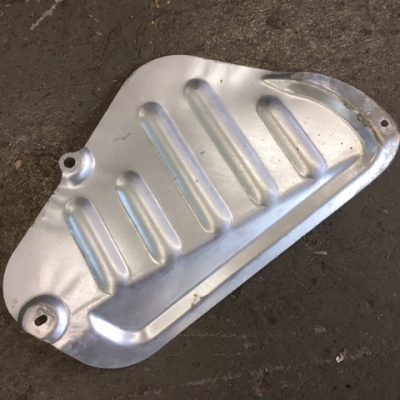 Fuel filler pipe removable inspection metal panel - Mk1/2/2.5