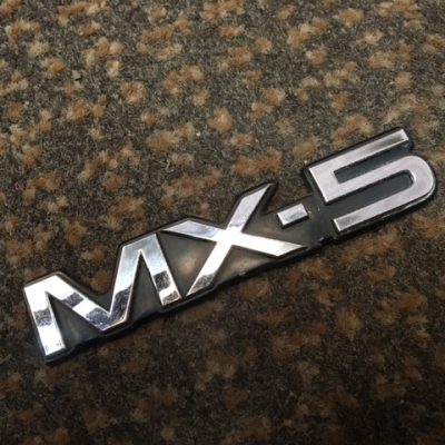 MX-5 Badge - Mx5 Mk1 UK spec
