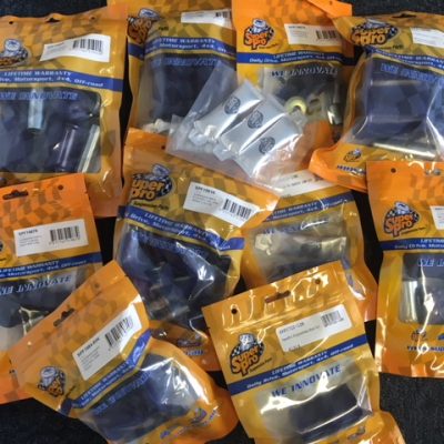Super Pro - Complete front and rear suspension bush kit - Mk1