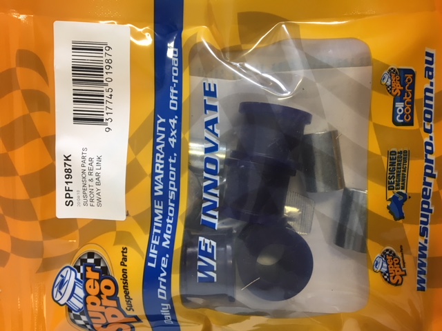 Super Pro - Complete front and rear suspension bush kit - Mk1 - Image 9