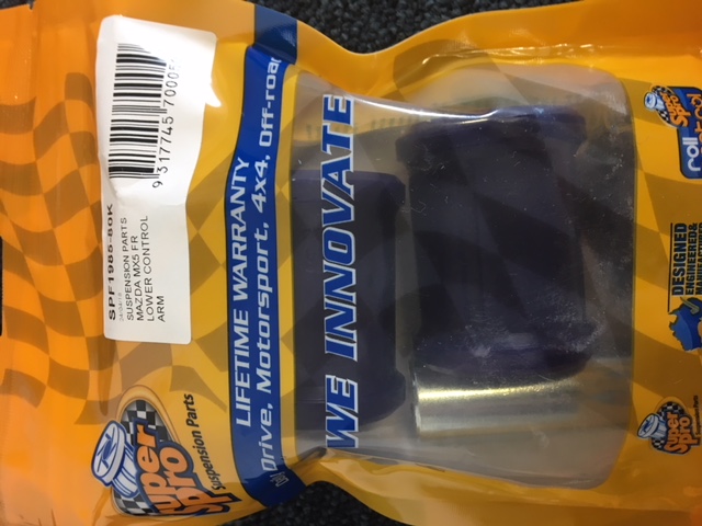 Super Pro - Complete front and rear suspension bush kit - Mk1 - Image 8