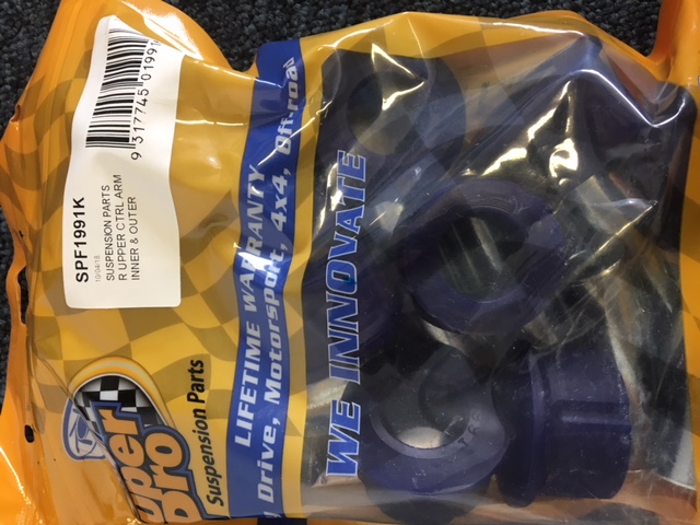 Super Pro - Complete front and rear suspension bush kit - Mk1 - Image 7