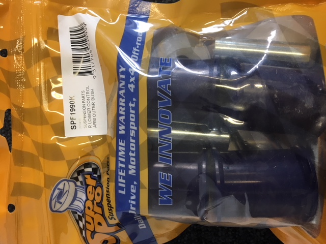 Super Pro - Complete front and rear suspension bush kit - Mk1 - Image 3