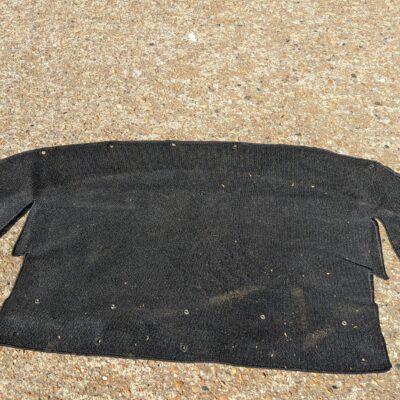Parcel Shelf Carpet - MK1 - Black Early Type