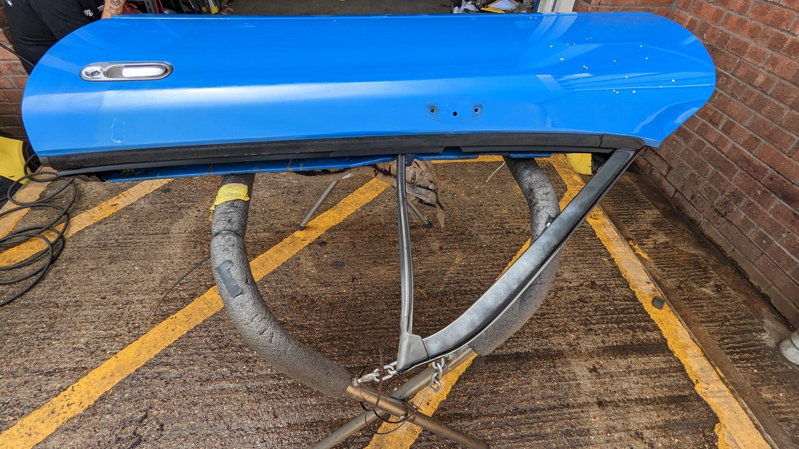 Passengers/Nearside Door - Mx5 Mk1 Early - Mariner Blue (DU) - Image 5