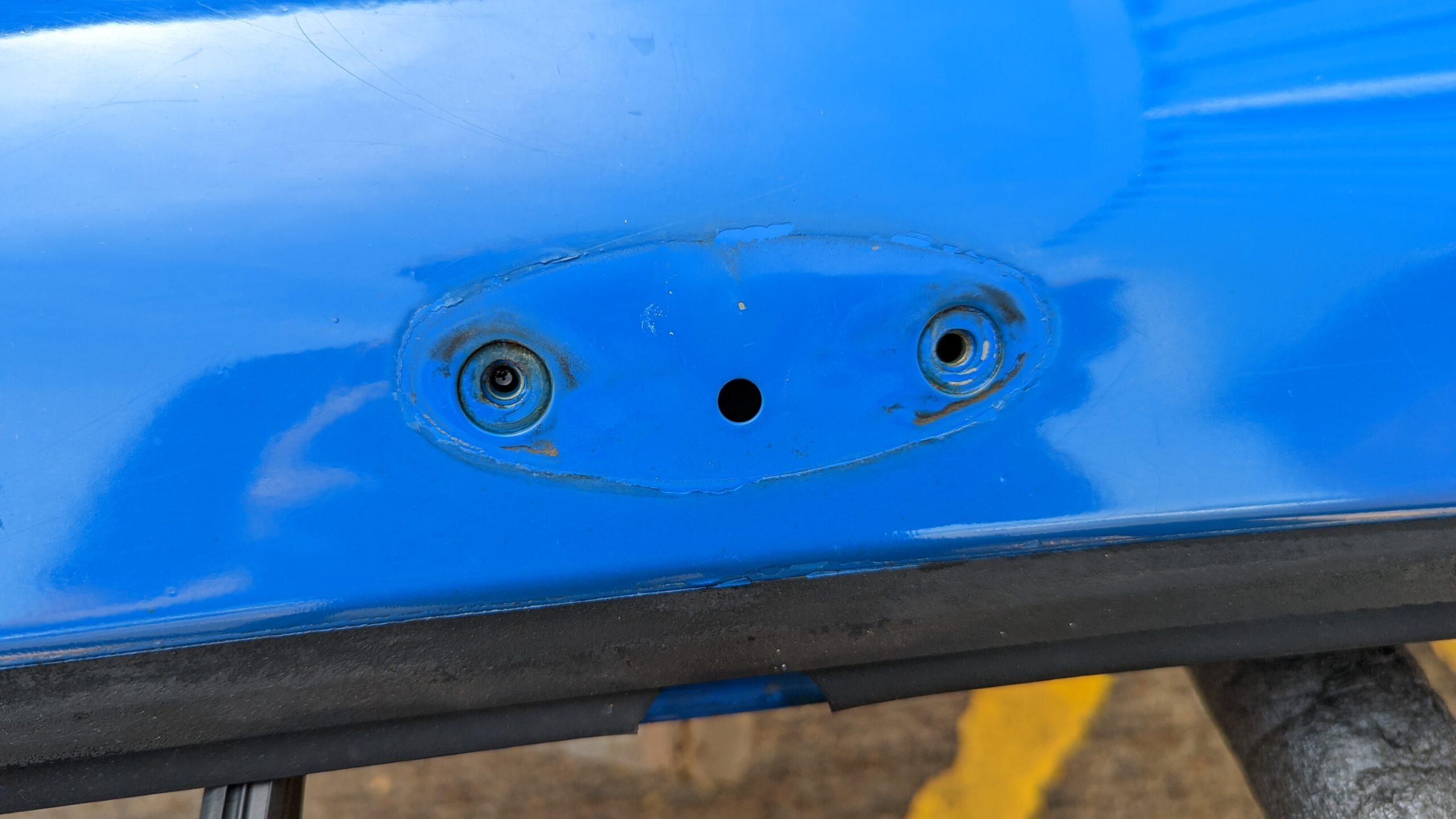 Passengers/Nearside Door - Mx5 Mk1 Early - Mariner Blue (DU) - Image 4