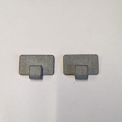 Rear number plate retaining hooks - Mk1 Import