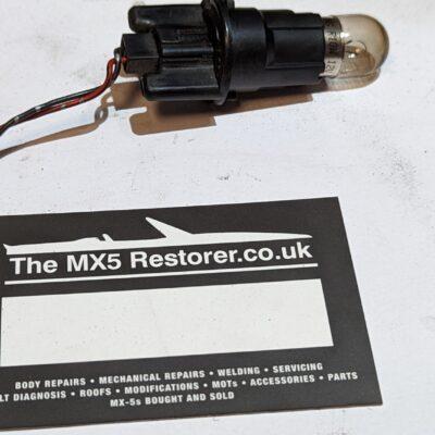 Number Plate Light Bulb Holder - Mk1 W/ Import Rear Panel