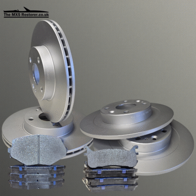Disc & Pad Combo - Mx5 Mk1 1.8 / All Mk2 / Mk2.5 NA / NB