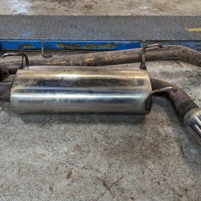 Stainless Steel Cat Back Exhaust - Mk1