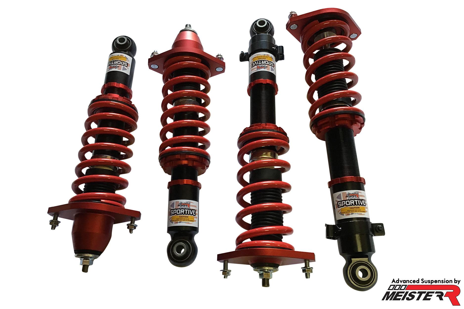MeisterR Sportive Coilovers - Mx5 Mk1 / Mk2 / Mk2.5 / Mk3
