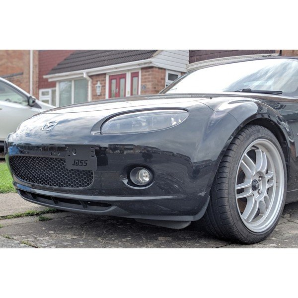 Offset Front Number Plate Bracket - Mk3 MX5 Jass Performance - Image 2
