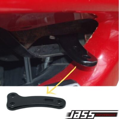 Offset Front Number Plate Bracket Mount - Aluminium Jass Performance