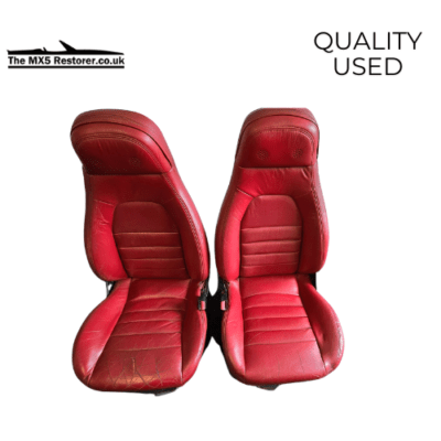 Red Tombstone Seats - Mx5 Mk1