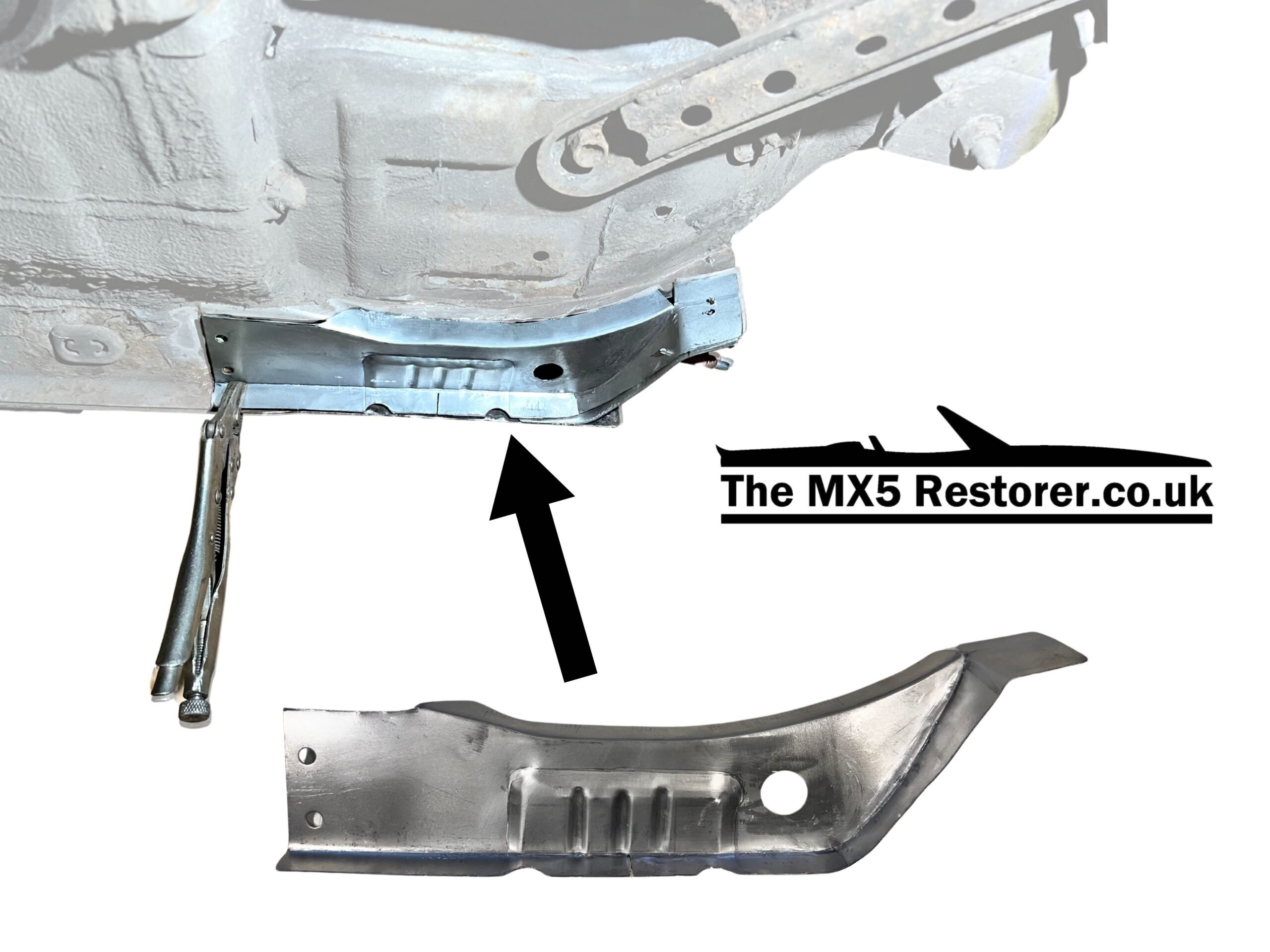 Rear Sill jacking point - MX5 - Mk3 - NC - Repair panel - Image 4