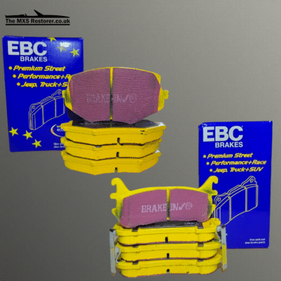 Fast Road Brake Pads – Mx5 Mk1 1.8 / All Mk2 / Mk2.5 NA / NB - EBC Yellowstuff