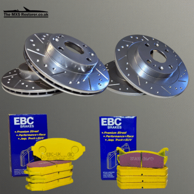 Fast Road Disc & Pad Combo - Mx5 Mk1 / NA 1.6