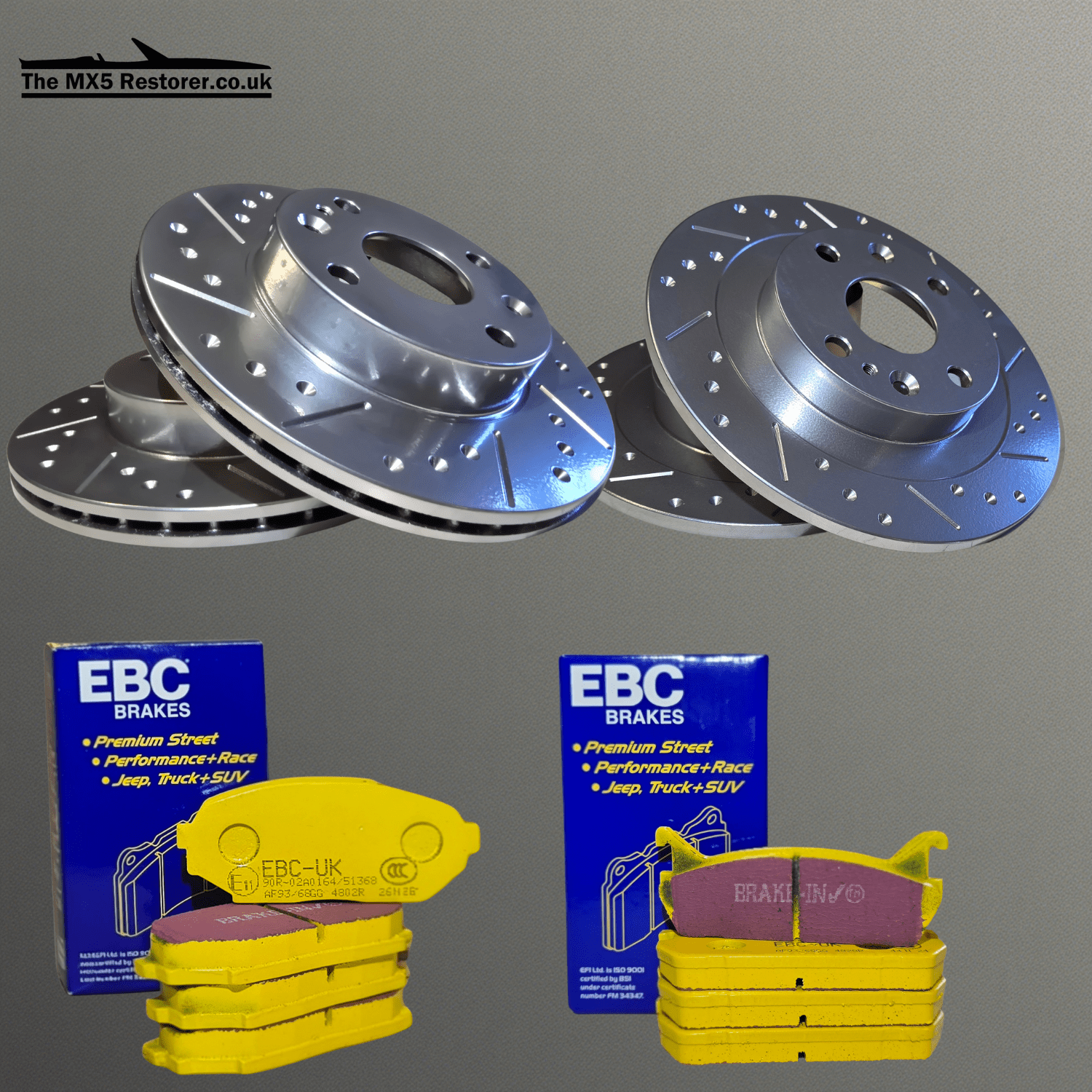 Fast Road Disc & Pad Combo - Mx5 Mk1 / NA 1.6