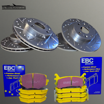 Fast Road Disc & Pad Combo - Mx5 1.8 Mk1 / All Mk2 / Mk2.5