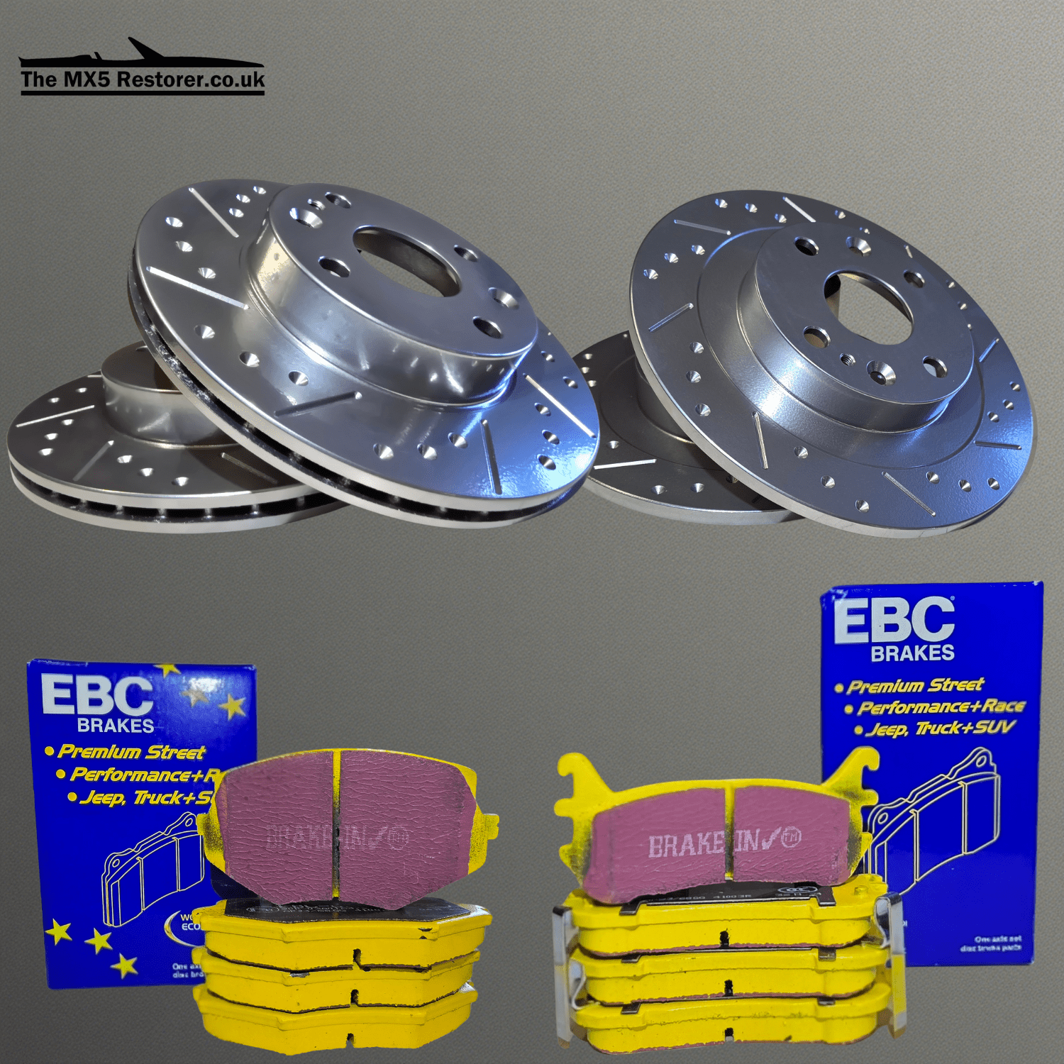 Fast Road Disc & Pad Combo - Mx5 1.8 Mk1 / All Mk2 / Mk2.5