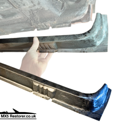 MX-5 rear jacking point repair panel